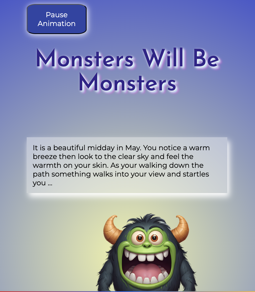 Screen shot of Experimental CSS